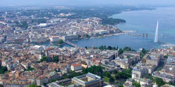Genève vue de haut